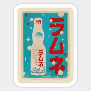 Japanese Soda Sticker